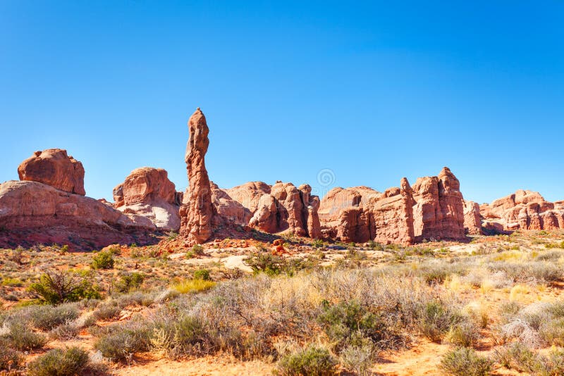 The great wall near Arches National Park, USA