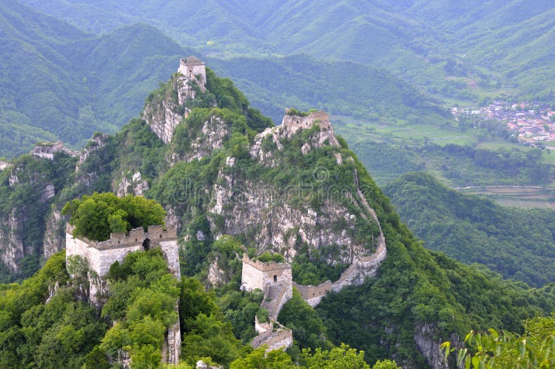 Nock Great Wall in Huairou District, Beijing. Nock Great Wall in Huairou District, Beijing.