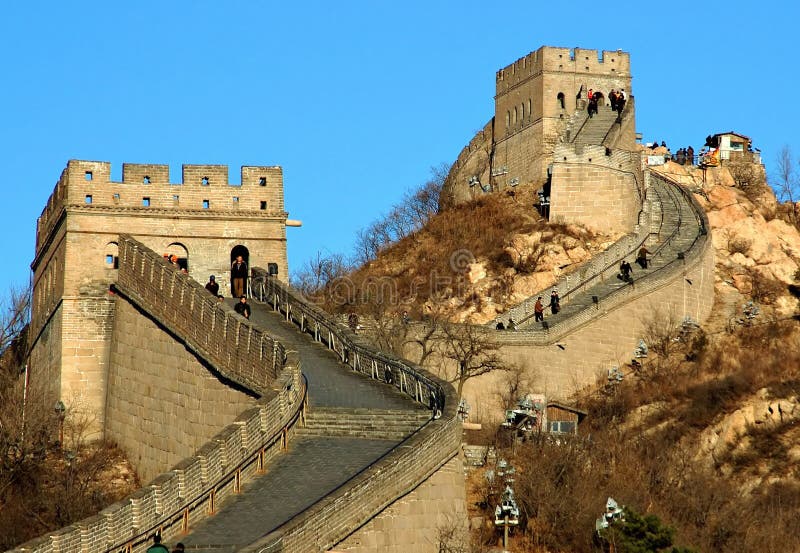 Что находится внутри китайской стены The remnant greatwall stock image. Image of barrier, invader - 19193851