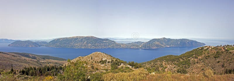 Grecka wyspa Ithaca obrazy royalty free Grecka wyspa Ithaca obrazy royalty free