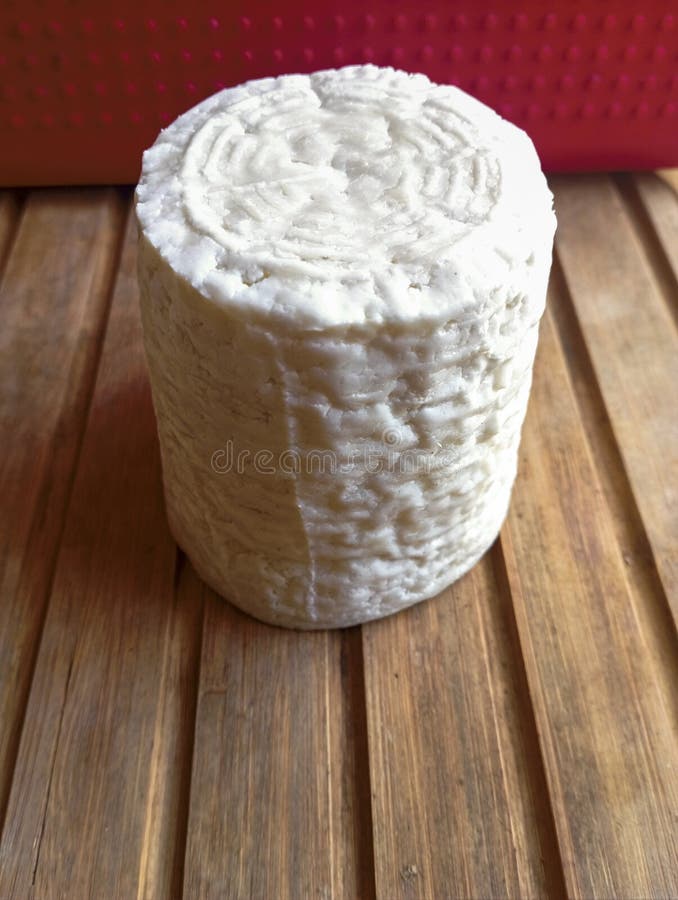 Greek Anthotyros Goat and Sheep Milk Cheese Stock Photo Image of