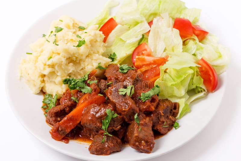 Greek beef in red sauce stock image. Image of greel, casserole 47060519