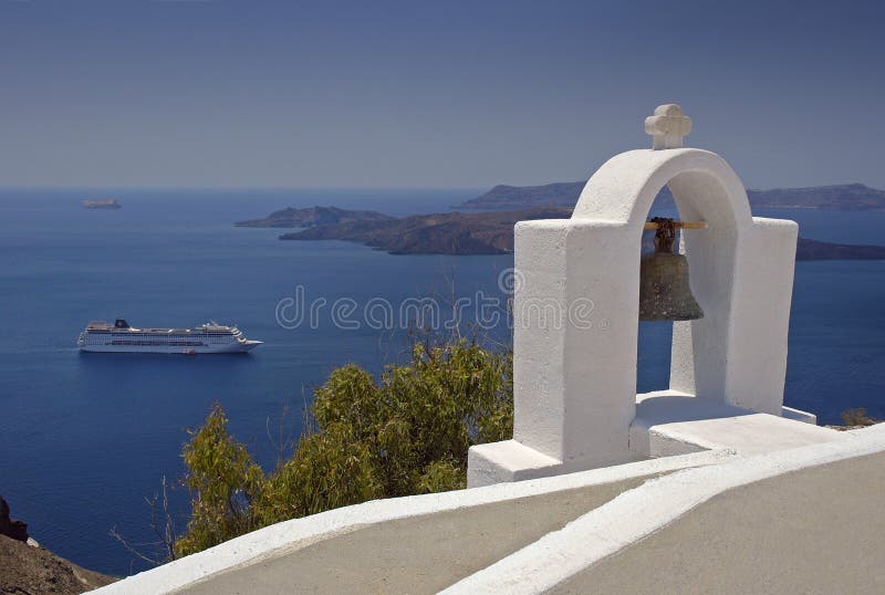 Greek bell tower