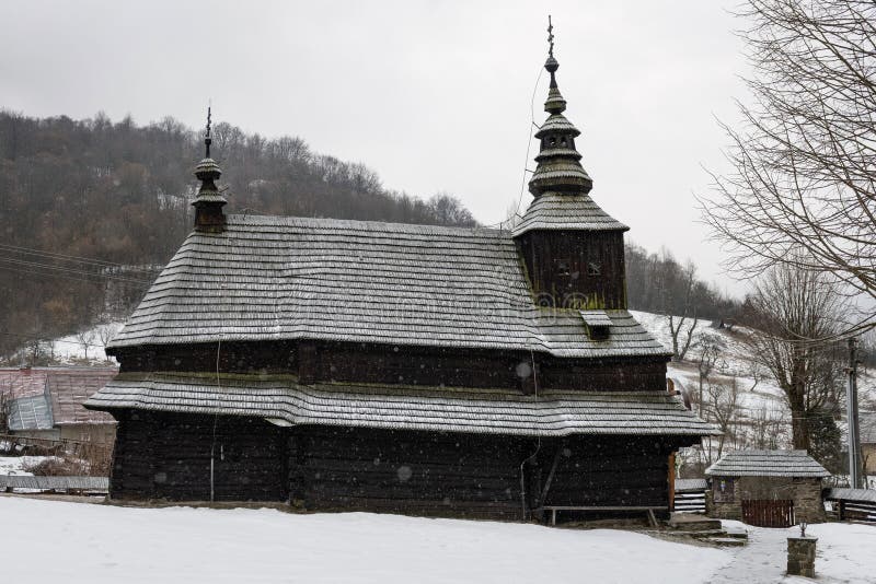 Drevený kostol sv. Michala Archanjela v Ruskom Potoku