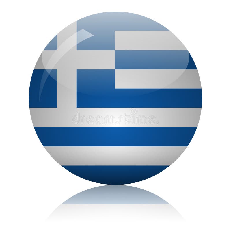 Greek Flag Greece Sign 2 Ring Neon Clock