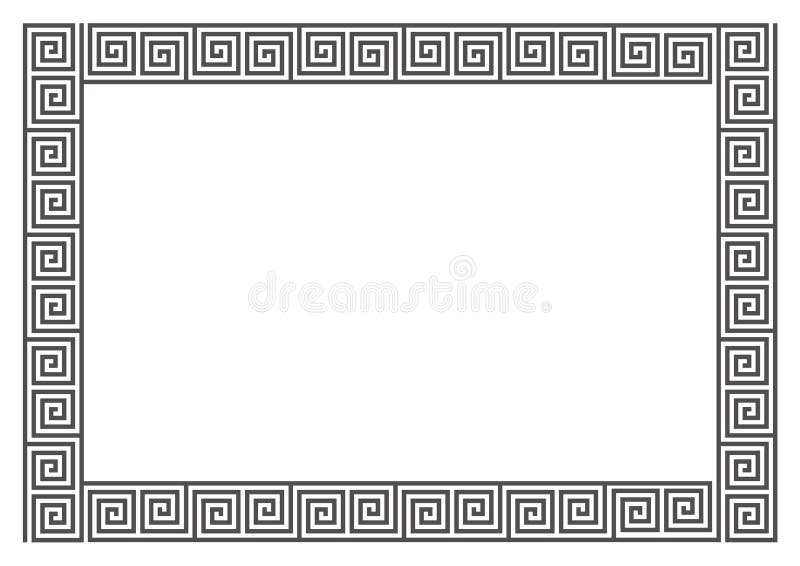 Greek Key Rectangle Stock Illustrations – 327 Greek Key ...