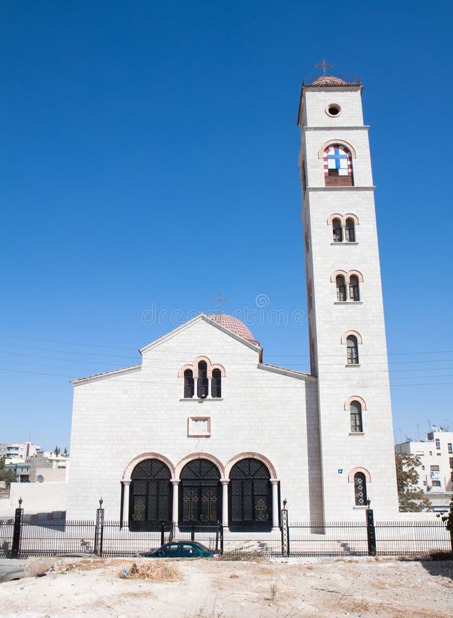 The Greek Orthodox Church in Amman, Jordan