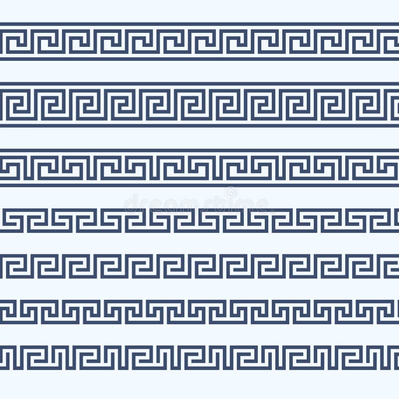 Greek pattern border - grecian ornament