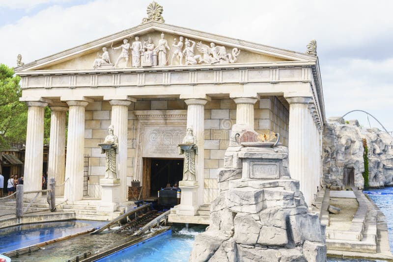 Greek themed area - Europa Park, Germany