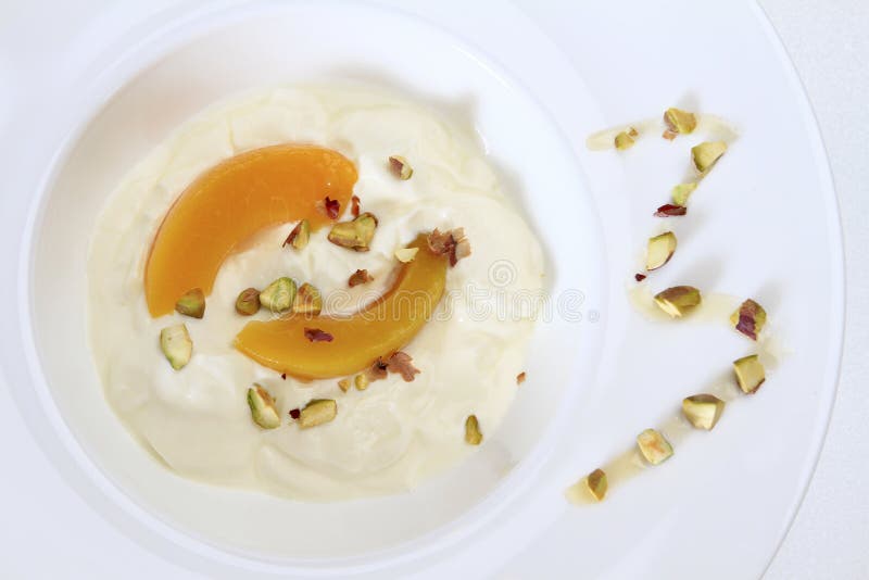 Greek Yoghurt stock photo. Image of light, meal, pistachio - 20978494