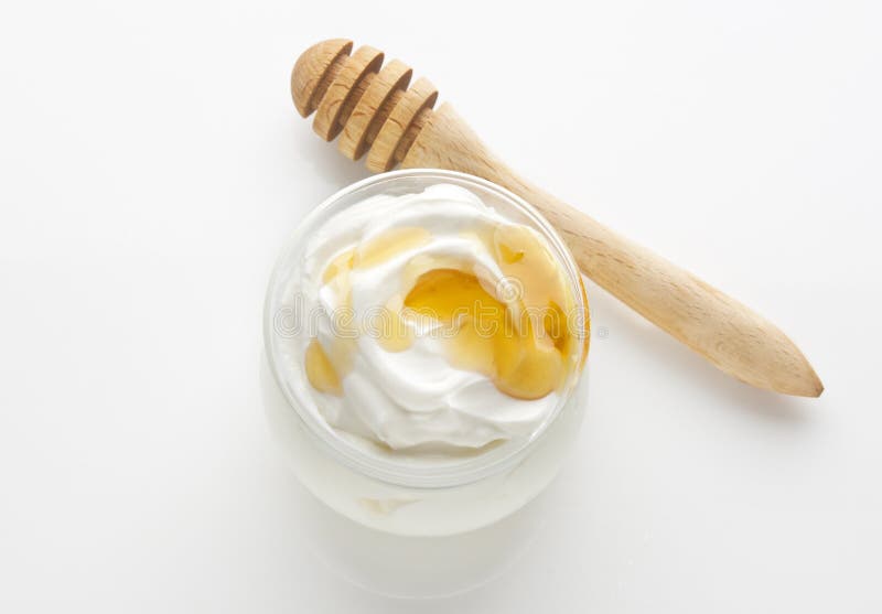 Greek yogurt with honey