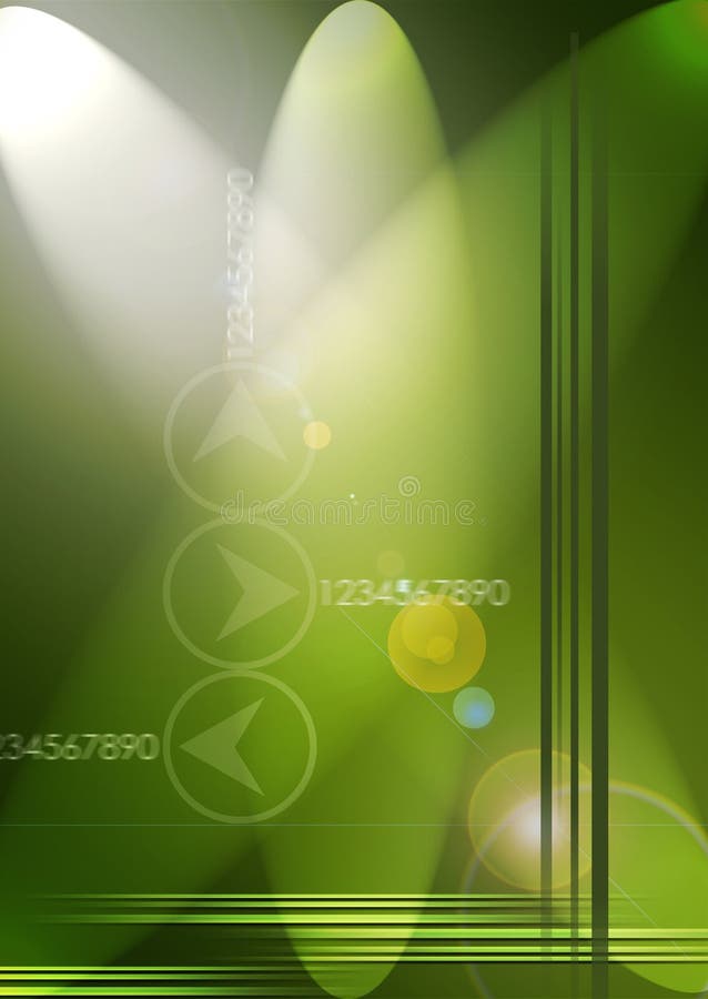 Green Abstract background