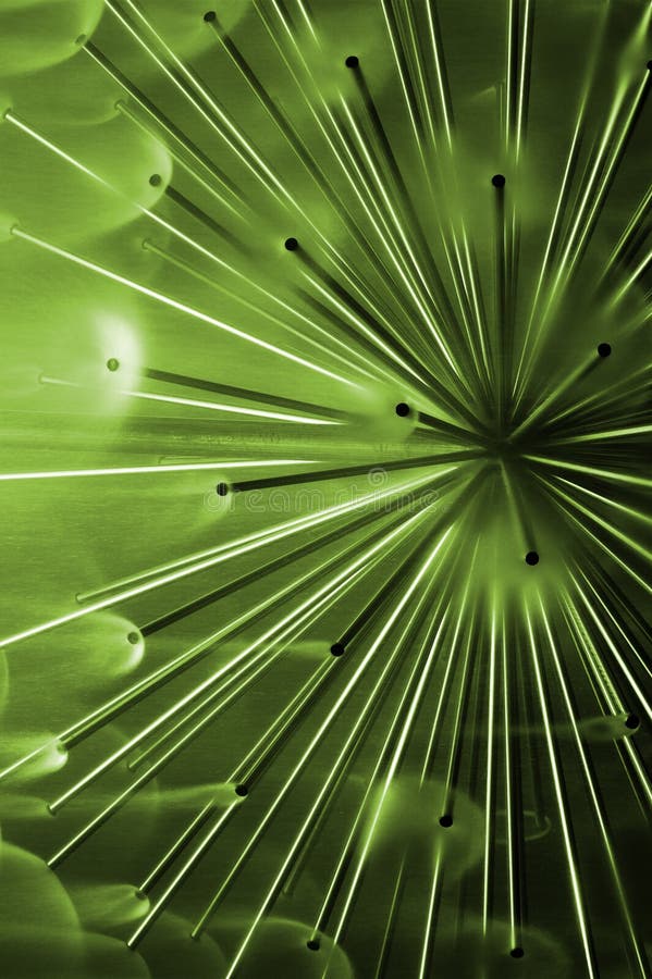 Green abstract feeling