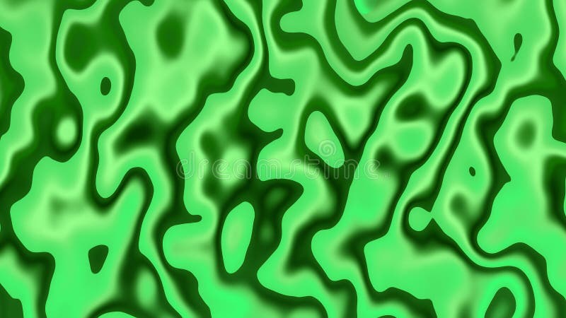 Green abstract pattern featuring fluid organic shapes and smooth texture details vector illustration