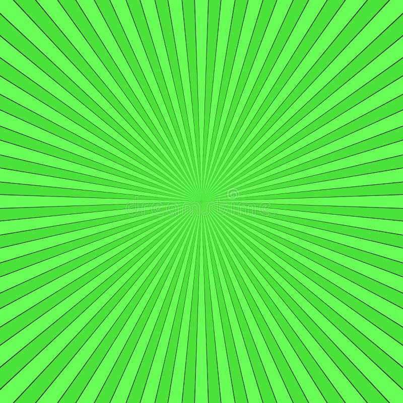 Download Green Striped Sunburst GFX Background