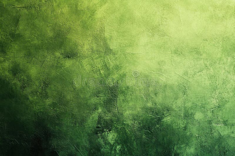 Green Abstract Texture, Painted Wall with Deep, Lush Green Shades and Subtle Light, Ideal for Backgrounds, Design royalty free illustration