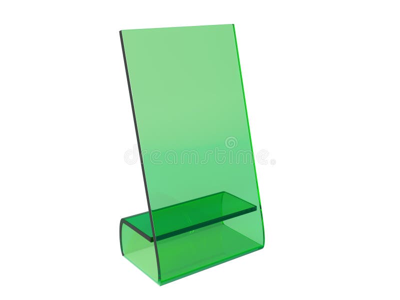 Green Acrylic Photo Stand