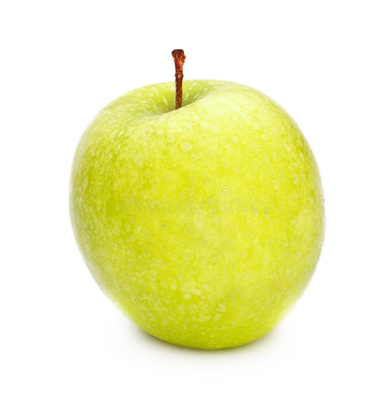 Wet green apple stock photo. Image of copy, highlight 11722278
