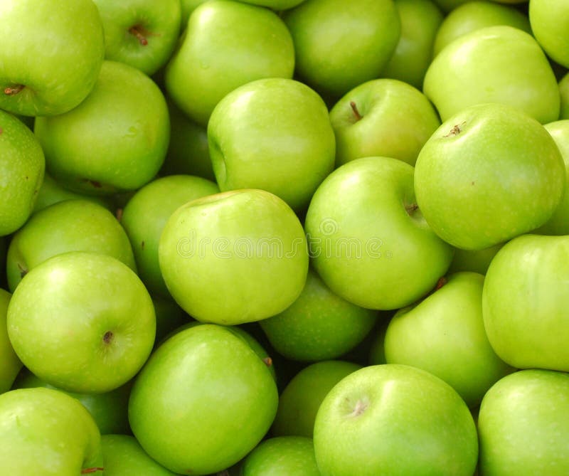 Green apples