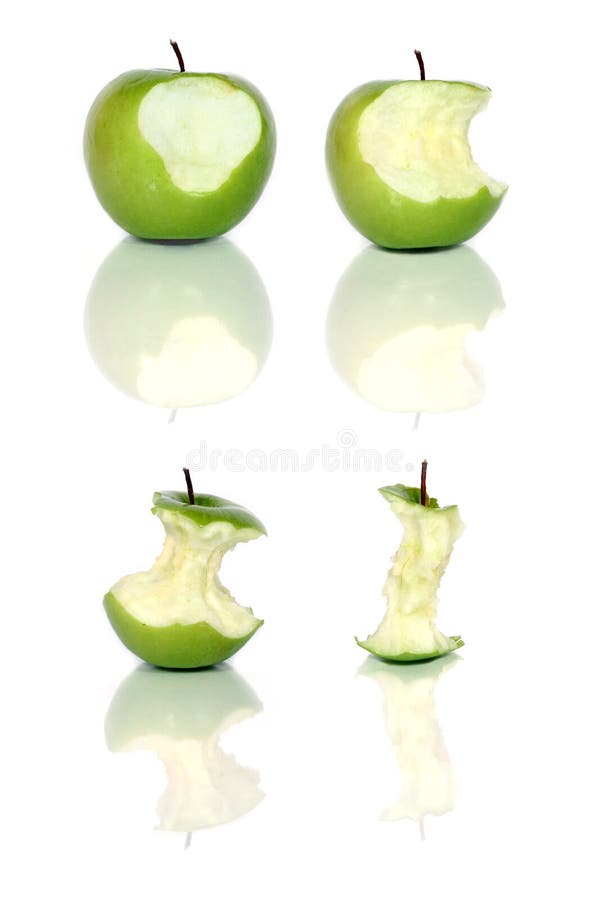 Green apples royalty free stock image