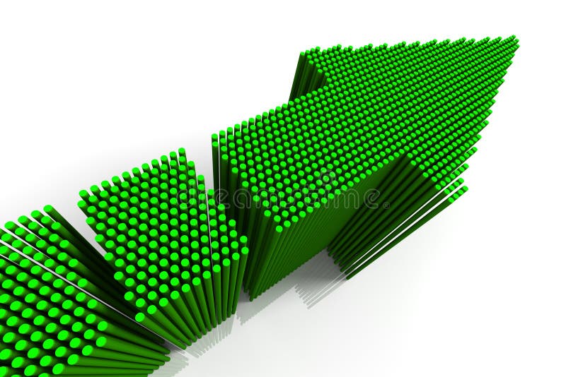 Green Arrow vector illustration