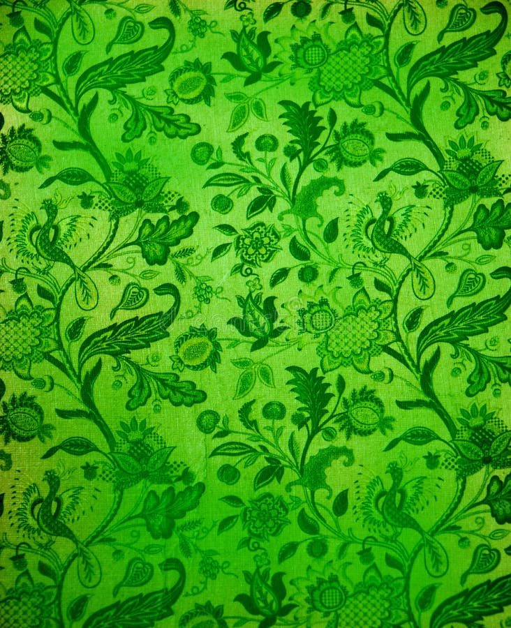 green wallpaper design