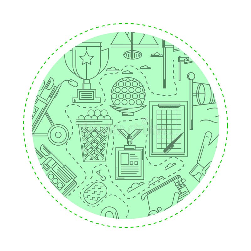 Green Golf Pattern Stock Illustrations 2,243 Green Golf Pattern Stock