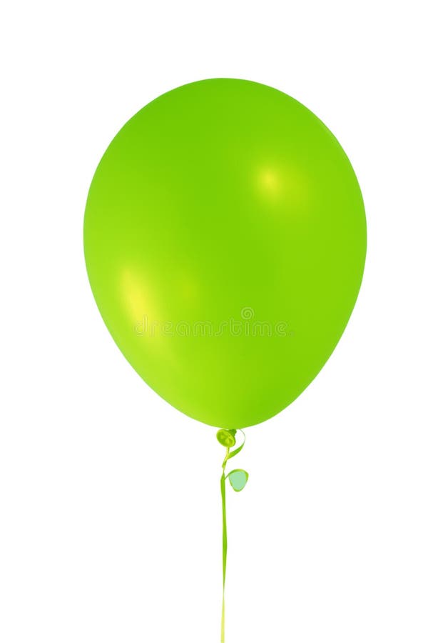 Green balloon