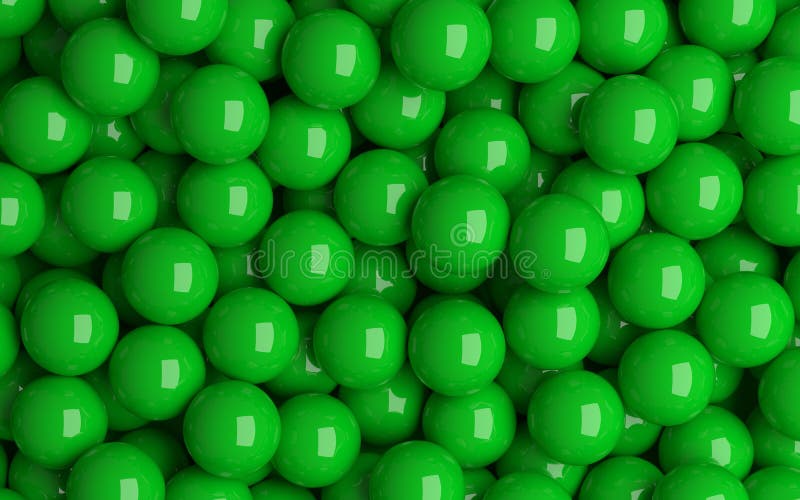 Green balls stock illustration. Illustration of green 115556178