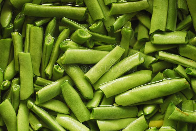Green Beans In Boiling Water Stock Image Image of vegetable, beans