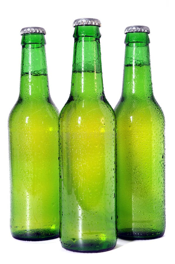 Green Beer Bottles