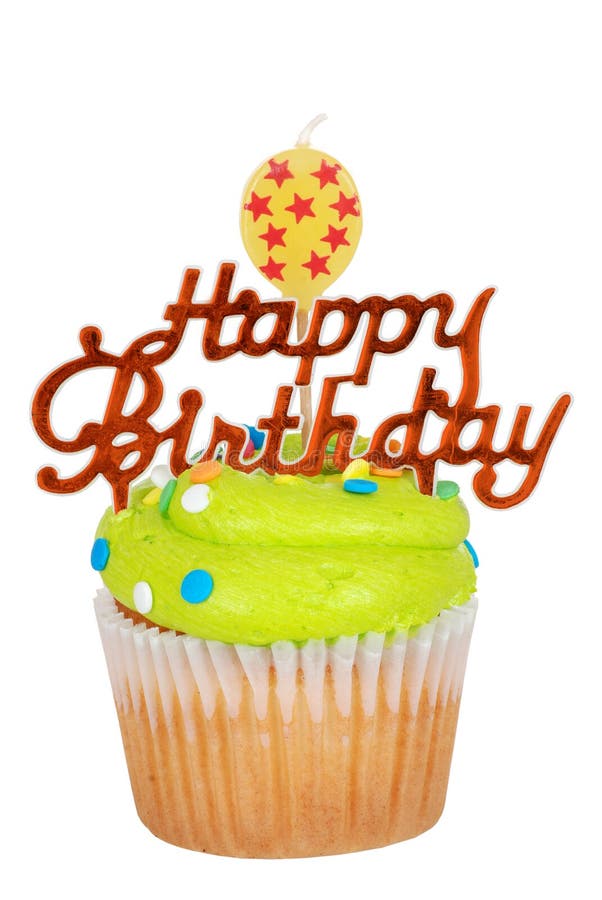 Green Birthday Cake With Italian Meringue Isolated On White Stock Photo Image Of Event French