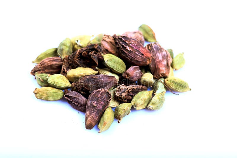 Green and Black Cardamom stock photo. Image of eastern 19092786