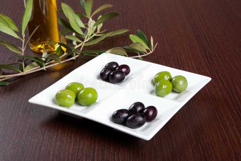 Olive dish stock image. Image of dinner, salt, food, natural 10868277