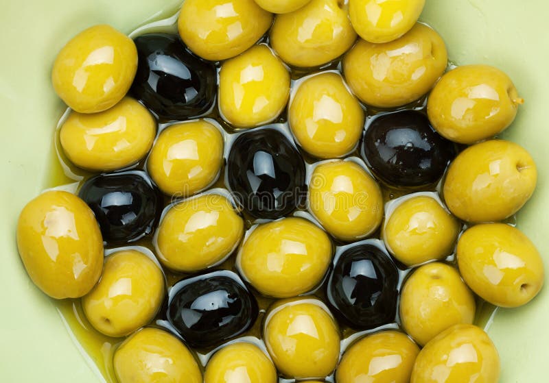 Green and black olives stock photo. Image of bright, olive 37905484
