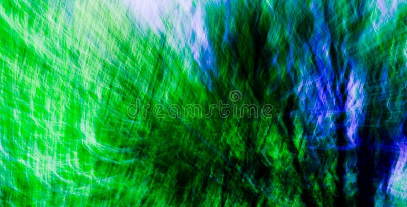 Green / Blue Blend Abstract 2