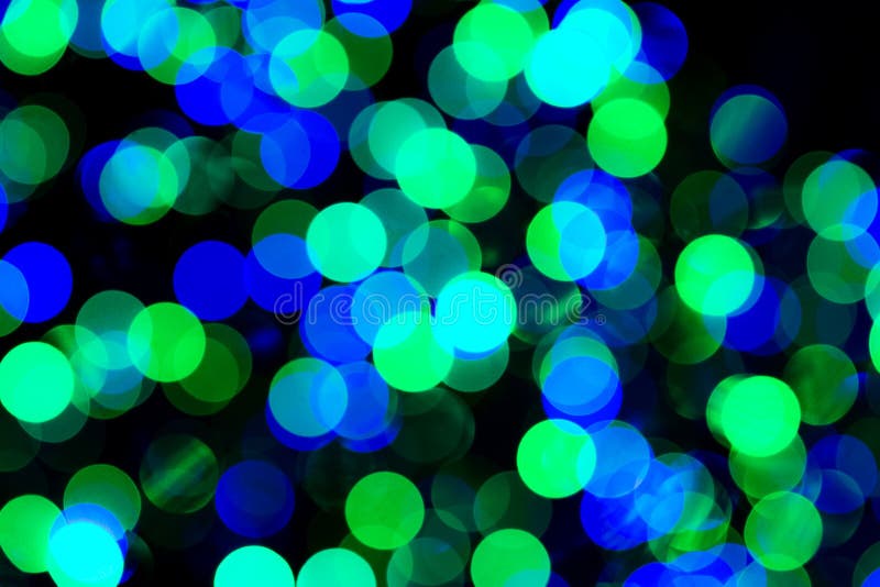 Green & Blue Bokeh Lights Stock Photo Image of green, circles 36828456
