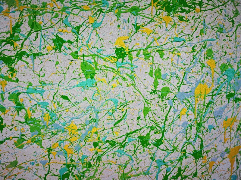 Green, blue, yellow painted abstract background stock photo Green, blue, yellow painted abstract background stock photo