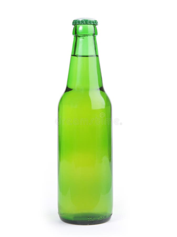Green bottle stock image. Image of beer, green, glass 6899405