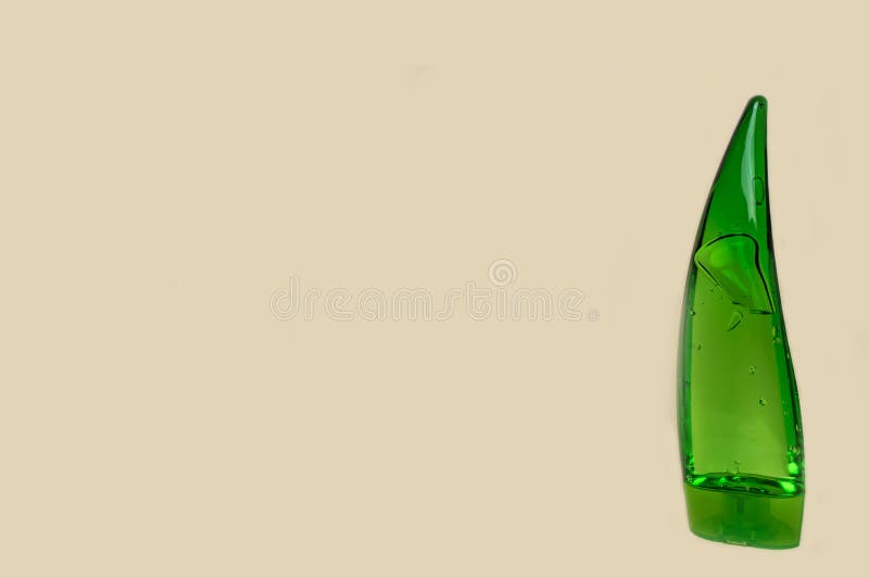 Download Green Bottle With Cosmetic Aloe Gel On A Yellow Background Stock Photo Image Of Bath Food 152452668 Yellowimages Mockups