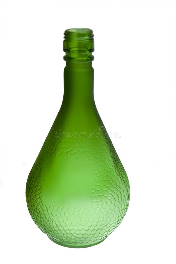 Green Bottles of Alcoholic Drinks Stock Image Image of bottle