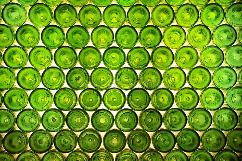 Green bottles background stock photo. Image of bright 7856600