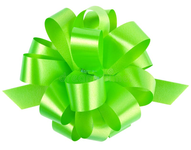 Green bow