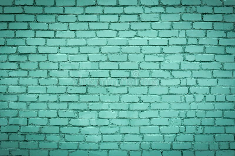 Green Brick Wall Texture or Background Stock Image Image of pattern