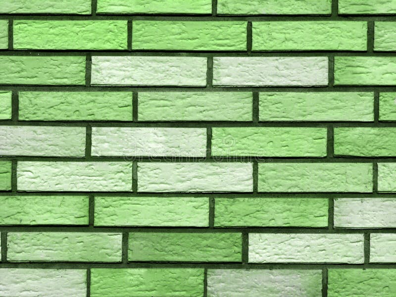 Green bricks stock image. Image of green, dirt, brickwork 2245551