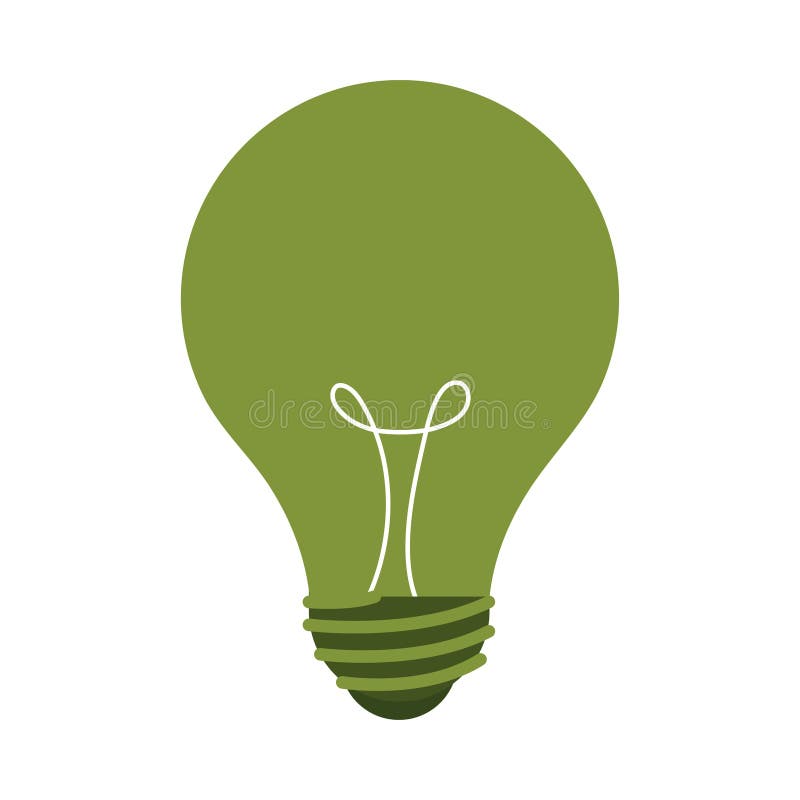 Green bulb energy stock vector. Illustration of renewable 237444379