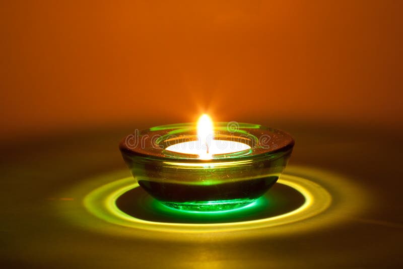 Green candle