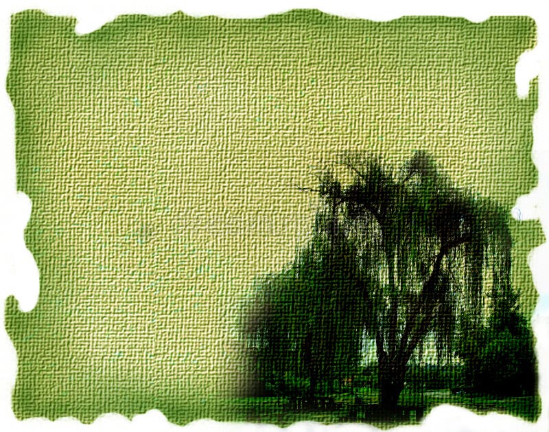 Green canvas