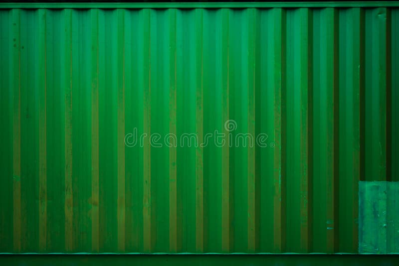 Green cargo container stock photo. Image of copy, space 6258668