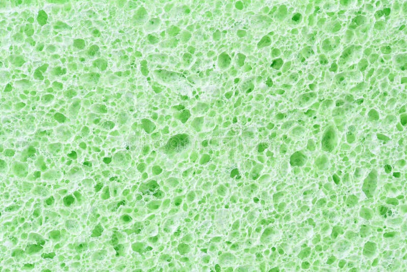 Cellulose sponge texture closeup